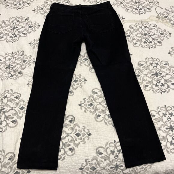 NYDJ Ladies Skinny Denim Lift Tuck Leggings Skinny Black Size 8 - Picture 4 of 5